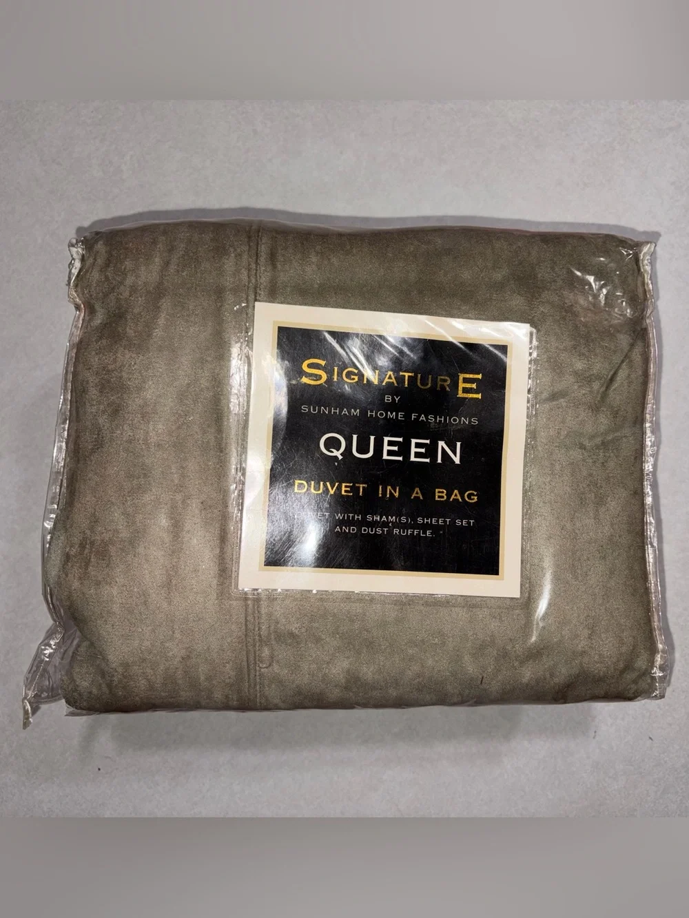 Signature by Sunham Home Fashions - Queen Duvet in a Bag